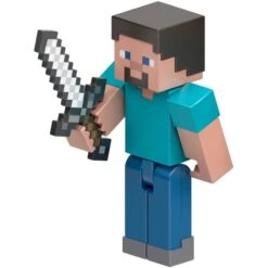 Mattel Minecraft Core Figure Steve, Spielfigur -Trendiger Spielzeugladen Mattel Minecraft Core Figure Steve Spielfigur@@1889183 3