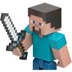 Mattel Minecraft Core Figure Steve, Spielfigur -Trendiger Spielzeugladen Mattel Minecraft Core Figure Steve Spielfigur@@1889183 6