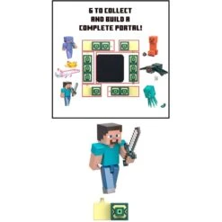 Mattel Minecraft Core Figure Steve, Spielfigur -Trendiger Spielzeugladen Mattel Minecraft Core Figure Steve Spielfigur@@1889183 7