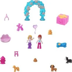 Mattel Polly Pocket Doggy Birthday Bash, Spielfigur -Trendiger Spielzeugladen Mattel Polly Pocket Doggy Birthday Bash Spielfigur@@1889187 8