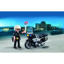 PLAYMOBIL 5648 City Action Polizeimotorrad Zum Mitnehmen, Konstruktionsspielzeug -Trendiger Spielzeugladen PLAYMOBIL 5648 City Action Polizeimotorrad zum Mitnehmen Konstruktionsspielzeug@@1797273 2