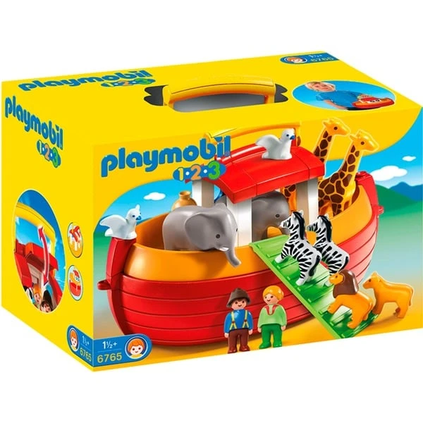 PLAYMOBIL 6765 1.2.3 Meine Mitnehm-Arche Noah, Konstruktionsspielzeug 1 PLAYMOBIL 6765 1.2.3 Meine Mitnehm-Arche Noah, Konstruktionsspielzeug