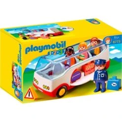 PLAYMOBIL 6773 1.2.3 Reisebus, Konstruktionsspielzeug