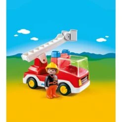 PLAYMOBIL 6967 1.2.3 Feuerwehrleiterfahrzeug, Konstruktionsspielzeug -Trendiger Spielzeugladen PLAYMOBIL 6967 1 2 3 Feuerwehrleiterfahrzeug Konstruktionsspielzeug@@1sspke0s 1