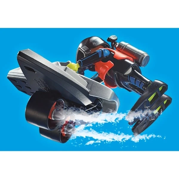 PLAYMOBIL 70145 City Action Seenot: Tauchscooter Im Rettungseinsatz, Konstruktionsspielzeug 2 PLAYMOBIL 70145 City Action Seenot: Tauchscooter Im Rettungseinsatz, Konstruktionsspielzeug – Bild 2