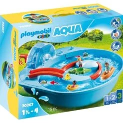 PLAYMOBIL 70267 1.2.3 AQUA Fröhliche Wasserbahn, Konstruktionsspielzeug