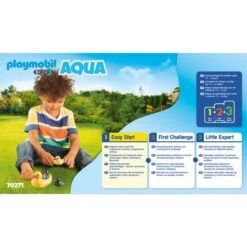PLAYMOBIL 70271 1.2.3 AQUA Entenfamilie, Konstruktionsspielzeug -Trendiger Spielzeugladen PLAYMOBIL 70271 1 2 3 AQUA Entenfamilie Konstruktionsspielzeug@@1sspke1t 3
