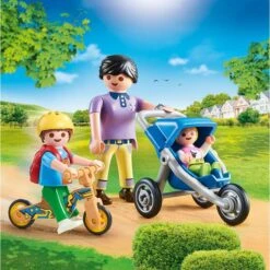 PLAYMOBIL 70284 City Life Mama Mit Kindern, Konstruktionsspielzeug -Trendiger Spielzeugladen PLAYMOBIL 70284 City Life Mama mit Kindern Konstruktionsspielzeug@@1sspkc1o 2