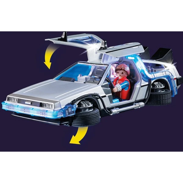 PLAYMOBIL 70317 Back To The Future DeLorean, Konstruktionsspielzeug 2 PLAYMOBIL 70317 Back To The Future DeLorean, Konstruktionsspielzeug – Bild 2