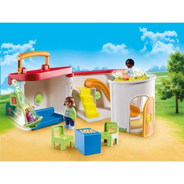 PLAYMOBIL 70399 1.2.3 Mein Mitnehm-Kindergarten, Konstruktionsspielzeug 6 PLAYMOBIL 70399 1.2.3 Mein Mitnehm-Kindergarten, Konstruktionsspielzeug – Bild 6