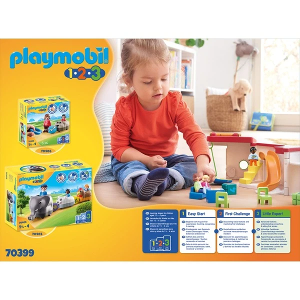 PLAYMOBIL 70399 1.2.3 Mein Mitnehm-Kindergarten, Konstruktionsspielzeug 5 PLAYMOBIL 70399 1.2.3 Mein Mitnehm-Kindergarten, Konstruktionsspielzeug – Bild 5