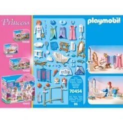 PLAYMOBIL 70454 Princess Ankleidezimmer Mit Badewanne, Konstruktionsspielzeug -Trendiger Spielzeugladen PLAYMOBIL 70454 Princess Ankleidezimmer mit Badewanne Konstruktionsspielzeug@@1sspkp0d 4