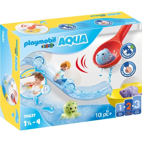 PLAYMOBIL 70637 1.2.3 AQUA Fangspaß Mit Meerestierchen, Konstruktionsspielzeug 1 PLAYMOBIL 70637 1.2.3 AQUA Fangspaß Mit Meerestierchen, Konstruktionsspielzeug