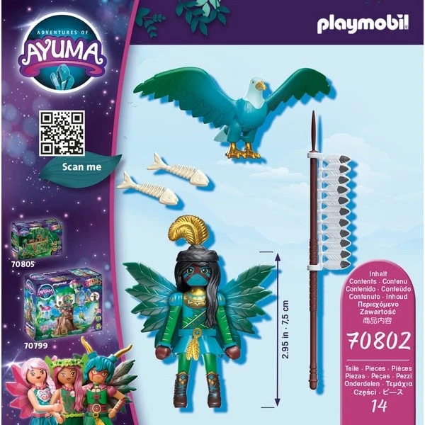 PLAYMOBIL 70802 Ayuma Knight Fairy Mit Seelentier, Konstruktionsspielzeug 2 PLAYMOBIL 70802 Ayuma Knight Fairy Mit Seelentier, Konstruktionsspielzeug – Bild 2