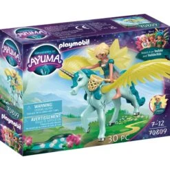 PLAYMOBIL 70809 Ayuma Crystal Fairy Mit Einhorn, Konstruktionsspielzeug