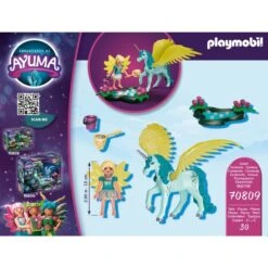 PLAYMOBIL 70809 Ayuma Crystal Fairy Mit Einhorn, Konstruktionsspielzeug 7 PLAYMOBIL 70809 Ayuma Crystal Fairy Mit Einhorn, Konstruktionsspielzeug -Trendiger Spielzeugladen PLAYMOBIL 70809 Ayuma Crystal Fairy mit Einhorn Konstruktionsspielzeug@@1802200 3
