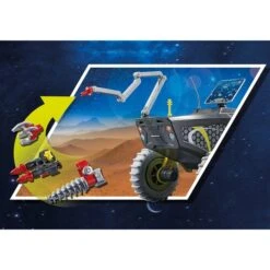 PLAYMOBIL 70888 Space Mars-Expedition Mit Fahrzeugen, Konstruktionsspielzeug -Trendiger Spielzeugladen PLAYMOBIL 70888 Space Mars Expedition mit Fahrzeugen Konstruktionsspielzeug@@1794209 2