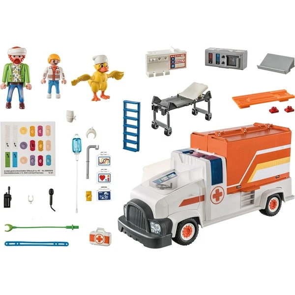 PLAYMOBIL 70913 DUCK ON CALL Notarzt Truck, Konstruktionsspielzeug 2 PLAYMOBIL 70913 DUCK ON CALL Notarzt Truck, Konstruktionsspielzeug – Bild 2