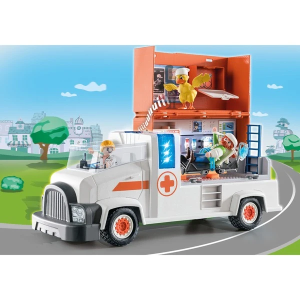 PLAYMOBIL 70913 DUCK ON CALL Notarzt Truck, Konstruktionsspielzeug 3 PLAYMOBIL 70913 DUCK ON CALL Notarzt Truck, Konstruktionsspielzeug – Bild 3