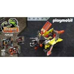 PLAYMOBIL 70928 Dino Rise Robo-Dino Kampfmaschine, Konstruktionsspielzeug -Trendiger Spielzeugladen PLAYMOBIL 70928 Dino Rise Robo Dino Kampfmaschine Konstruktionsspielzeug@@1802663 4