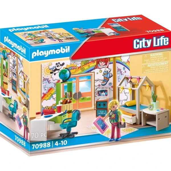 PLAYMOBIL 70988 City Life Jugendzimmer, Konstruktionsspielzeug 1 PLAYMOBIL 70988 City Life Jugendzimmer, Konstruktionsspielzeug
