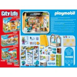 PLAYMOBIL 70988 City Life Jugendzimmer, Konstruktionsspielzeug 7 PLAYMOBIL 70988 City Life Jugendzimmer, Konstruktionsspielzeug -Trendiger Spielzeugladen PLAYMOBIL 70988 City Life Jugendzimmer Konstruktionsspielzeug@@1802779 3