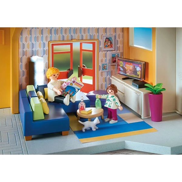 PLAYMOBIL 70989 City Life Wohnzimmer, Konstruktionsspielzeug 2 PLAYMOBIL 70989 City Life Wohnzimmer, Konstruktionsspielzeug – Bild 2