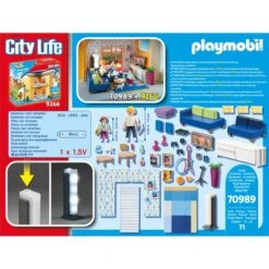 PLAYMOBIL 70989 City Life Wohnzimmer, Konstruktionsspielzeug 9 PLAYMOBIL 70989 City Life Wohnzimmer, Konstruktionsspielzeug -Trendiger Spielzeugladen PLAYMOBIL 70989 City Life Wohnzimmer Konstruktionsspielzeug@@1802780 4