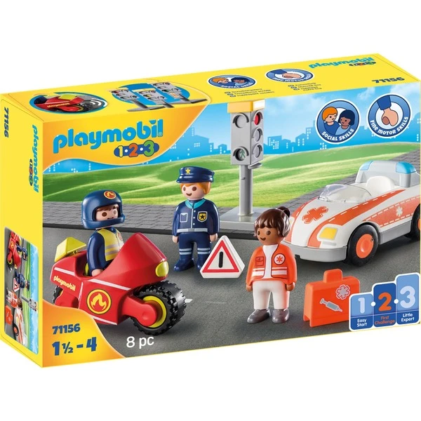 PLAYMOBIL 71156 1.2.3 Helden Des Alltags, Konstruktionsspielzeug
