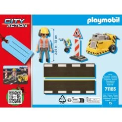 PLAYMOBIL 71185 Bauarbeiter Mit Kantenfräser, Konstruktionsspielzeug 6 PLAYMOBIL 71185 Bauarbeiter Mit Kantenfräser, Konstruktionsspielzeug -Trendiger Spielzeugladen PLAYMOBIL 71185 Bauarbeiter mit Kantenfr ser Konstruktionsspielzeug@@1888927 2