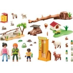 PLAYMOBIL 71191 Family Fun Streichelzoo, Konstruktionsspielzeug -Trendiger Spielzeugladen PLAYMOBIL 71191 Family Fun Streichelzoo Konstruktionsspielzeug@@1849626 1