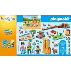 PLAYMOBIL 71191 Family Fun Streichelzoo, Konstruktionsspielzeug -Trendiger Spielzeugladen PLAYMOBIL 71191 Family Fun Streichelzoo Konstruktionsspielzeug@@1849626 4
