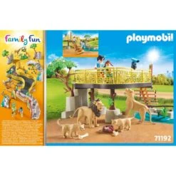 PLAYMOBIL 71192 Family Fun Löwen Im Freigehege, Konstruktionsspielzeug -Trendiger Spielzeugladen PLAYMOBIL 71192 Family Fun L wen im Freigehege Konstruktionsspielzeug@@1849627 5