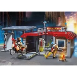 PLAYMOBIL 71193 City Action Mitnehm-Feuerwehrstation, Konstruktionsspielzeug -Trendiger Spielzeugladen PLAYMOBIL 71193 City Action Mitnehm Feuerwehrstation Konstruktionsspielzeug@@1849628 4