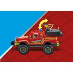 PLAYMOBIL 71194 City Action Feuerwehr-Löschtruck, Konstruktionsspielzeug -Trendiger Spielzeugladen PLAYMOBIL 71194 City Action Feuerwehr L schtruck Konstruktionsspielzeug@@1849629 5