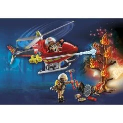 PLAYMOBIL 71195 City Action Feuerwehr-Hubschrauber, Konstruktionsspielzeug -Trendiger Spielzeugladen PLAYMOBIL 71195 City Action Feuerwehr Hubschrauber Konstruktionsspielzeug@@1849630 4
