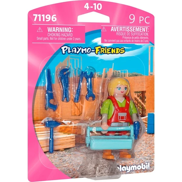PLAYMOBIL 71196 PLAYMO-Friends Handwerkerin, Konstruktionsspielzeug 1 PLAYMOBIL 71196 PLAYMO-Friends Handwerkerin, Konstruktionsspielzeug