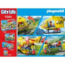 PLAYMOBIL 71203 City Life - Rettungshelikopter, Konstruktionsspielzeug 11 PLAYMOBIL 71203 City Life - Rettungshelikopter, Konstruktionsspielzeug -Trendiger Spielzeugladen PLAYMOBIL 71203 City Life Rettungshelikopter Konstruktionsspielzeug@@1888934 5
