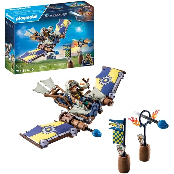 PLAYMOBIL 71211 Novelmore Darios Fluggleiter, Konstruktionsspielzeug 8 PLAYMOBIL 71211 Novelmore Darios Fluggleiter, Konstruktionsspielzeug – Bild 8
