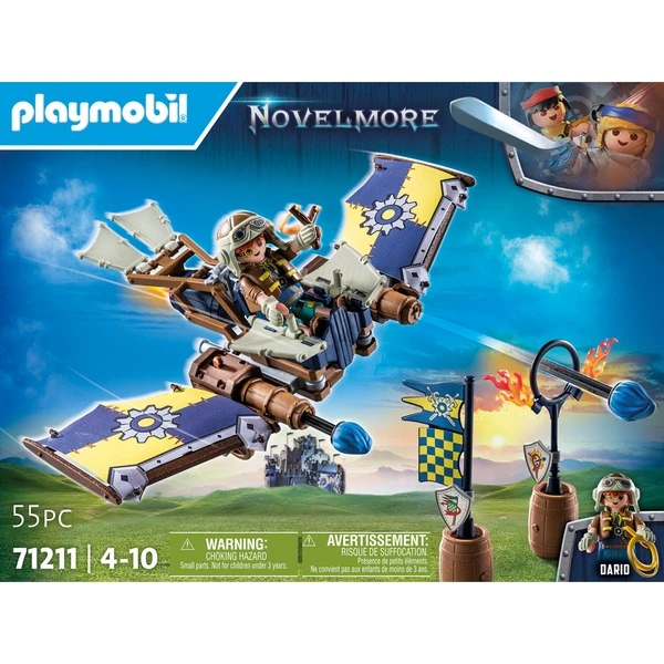 PLAYMOBIL 71211 Novelmore Darios Fluggleiter, Konstruktionsspielzeug 9 PLAYMOBIL 71211 Novelmore Darios Fluggleiter, Konstruktionsspielzeug – Bild 9