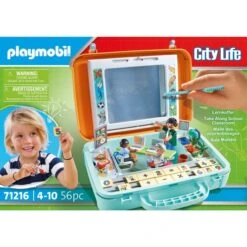 PLAYMOBIL 71216 City Life Lernkoffer, Konstruktionsspielzeug -Trendiger Spielzeugladen PLAYMOBIL 71216 City Life Lernkoffer Konstruktionsspielzeug@@1913242 7