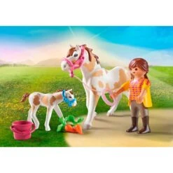 PLAYMOBIL 71243 Pferd Mit Fohlen, Konstruktionsspielzeug 5 PLAYMOBIL 71243 Pferd Mit Fohlen, Konstruktionsspielzeug -Trendiger Spielzeugladen PLAYMOBIL 71243 Pferd mit Fohlen Konstruktionsspielzeug@@1888976 2