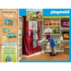 PLAYMOBIL 71250 24-Stunden-Hofladen, Konstruktionsspielzeug -Trendiger Spielzeugladen PLAYMOBIL 71250 24 Stunden Hofladen Konstruktionsspielzeug@@1888991 4