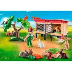PLAYMOBIL 71252 Kaninchenstall, Konstruktionsspielzeug -Trendiger Spielzeugladen PLAYMOBIL 71252 Kaninchenstall Konstruktionsspielzeug@@1888995 2