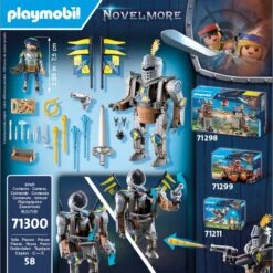 PLAYMOBIL 71300 Novelmore Kampfroboter, Konstruktionsspielzeug -Trendiger Spielzeugladen PLAYMOBIL 71300 Novelmore Kampfroboter Konstruktionsspielzeug@@1889046 8