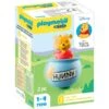 PLAYMOBIL 71318 1.2.3 & Disney: Winnies Stehauf-Honigtopf, Konstruktionsspielzeug
