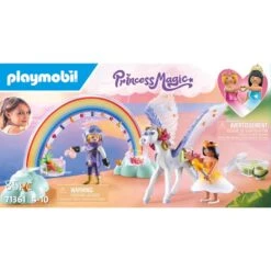 PLAYMOBIL 71361 Princess Magic Himmlischer Pegasus Mit Regenbogen, Konstruktionsspielzeug -Trendiger Spielzeugladen PLAYMOBIL 71361 Princess Magic Himmlischer Pegasus mit Regenbogen Konstruktionsspielzeug@@1889161 8