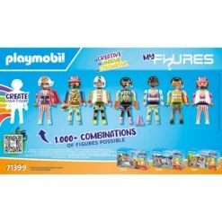 PLAYMOBIL 71399 My Figures: Stuntshow, Konstruktionsspielzeug -Trendiger Spielzeugladen PLAYMOBIL 71399 My Figures Stuntshow Konstruktionsspielzeug@@1889177 5