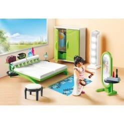 PLAYMOBIL 9271 City Life Schlafzimmer, Konstruktionsspielzeug -Trendiger Spielzeugladen PLAYMOBIL 9271 City Life Schlafzimmer Konstruktionsspielzeug@@1sspk12v 32
