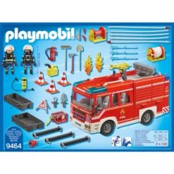 PLAYMOBIL 9464 City Action Feuerwehr-Rüstfahrzeug, Konstruktionsspielzeug -Trendiger Spielzeugladen PLAYMOBIL 9464 City Action Feuerwehr R stfahrzeug Konstruktionsspielzeug@@1sspkl0n 2